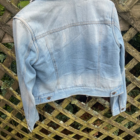 Sherpa lined jean jacket - Picture 4 of 5